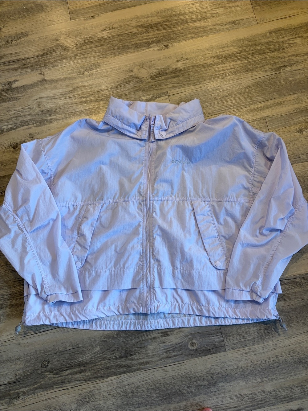 Columbia Light Lavender Women's Windbreaker